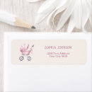 Search for stroller return address labels Elegant