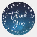 Search for blue butterfly stickers White