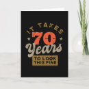 Recherche de funny 70th anniversaire cartes Birthday