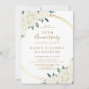 Search for elegant 50th wedding anniversary invitations Script calligraphy