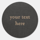 Search for linen stickers Black