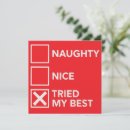Search for naughty or nice christmas cards Festive