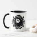 Search for 8 ball pool mugs Billiards lover