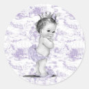 Search for vintage purple baby shower stickers Lavender