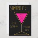 Search for black gold cocktail party invitations Fifty