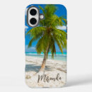 Recherche de palmier tropical iphone coques Plage