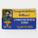 Search for medical graduation banners Gold