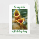 Search for twins birthday cards Funny