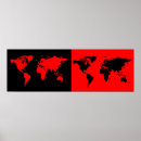 Recherche de moitié noir posters Moderne