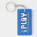 Search for play rectangular keychains Musical instrument