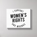 Search for support canvas prints Feminist