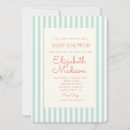 Recherche de rayé invitations Simple
