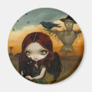 Recherche de épouvantail magnets Sorcière