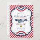 Search for welcome home party invitations Patriotic