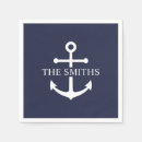 Search for anchor napkins Captain