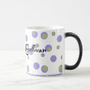 Search for purple dots mugs Monogrammed