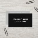 Recherche de fidélité de client cartes visite Simple