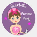 Search for pampering stickers Girly
