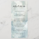 Recherche de dusty blue mariage menus Bleu