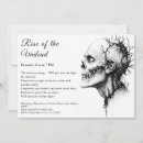 Search for undead invitations Zombie party