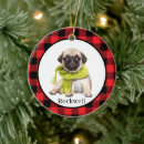 Search for buffalo ornaments Red plaid