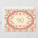 Search for victorian birthday invitations 90th