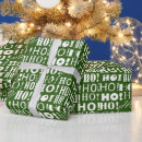 Search for ho ho ho wrapping paper Elegant
