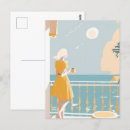 Recherche de peinture italienne cartes postales Illustration