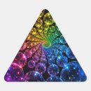 Search for multicolors triangle stickers Multicolored
