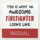 Search for firefighter coasters Funny