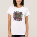 Recherche de mandala coloré tshirts Zen