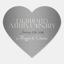 Search for diamond anniversary wedding stickers Sixtieth