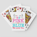 Search for gender reveal playing cards Cute