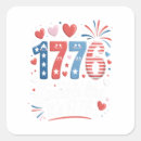 Search for glitters flag stickers Red white and blue