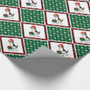 Search for beagle christmas wrapping paper Santa