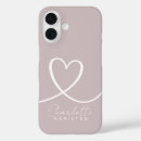 Recherche de amour rose iphone coques Coeur d'amour