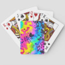 Recherche de types jeux de cartes Coloré