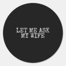 Search for husband wife stickers Funny