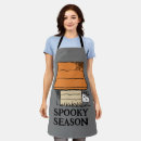 Search for fall autumn aprons Snoopy
