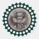 Search for mad hatter stickers Alice in wonderland