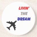 Search for airplane coasters Flight attendant