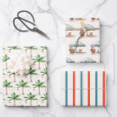 Search for christmas palm tree wrapping paper Watercolor
