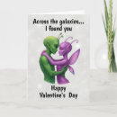 Search for alien valentines day cards Space