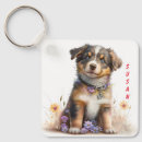 Search for australian shepherd keychains Pet