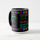 Search for different languages mugs Thanks
