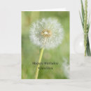 Search for dandelion birthday cards Green