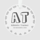 Search for athletic trainer ornaments For her