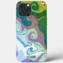 Recherche de pourpre conceptions iphone coques Vert