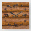 Search for log cabin clocks Logs