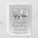 Search for 59th birthday invitations Silver